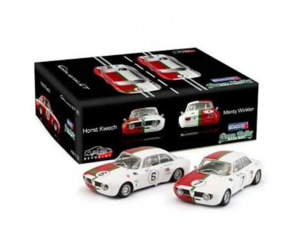Fun toy carsRevoslot RS0154 Alpha Romeo GTA Green Valley Twin-Pack LIMITED EDITION