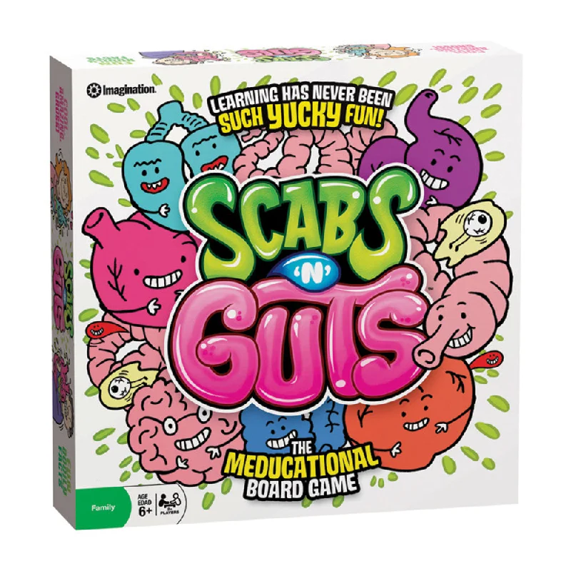 Exciting gamesScabs 'N' Guts - The Meducational Board Game