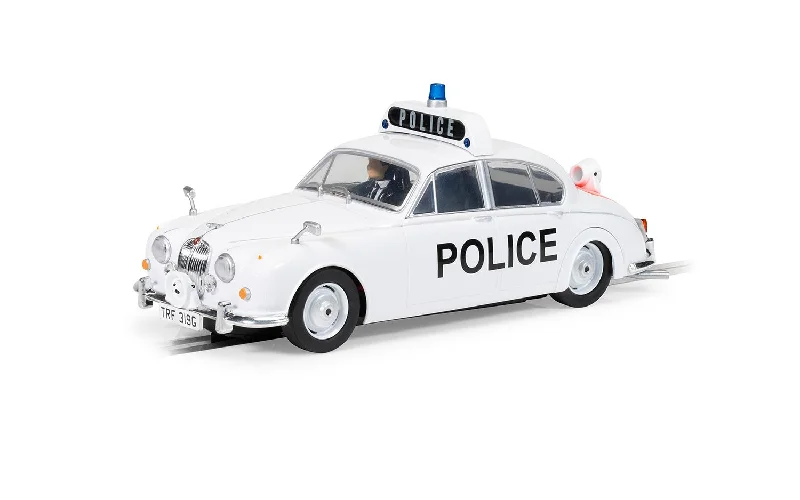 High-quality materials toys Scalextric C4420 Jaguar MK2 - Police Edition