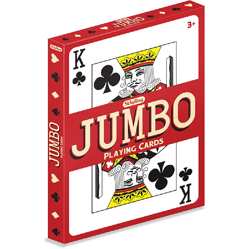 Addictive games Schylling Jumbo Oversized Playing Cards for Enhanced Game Night Fun