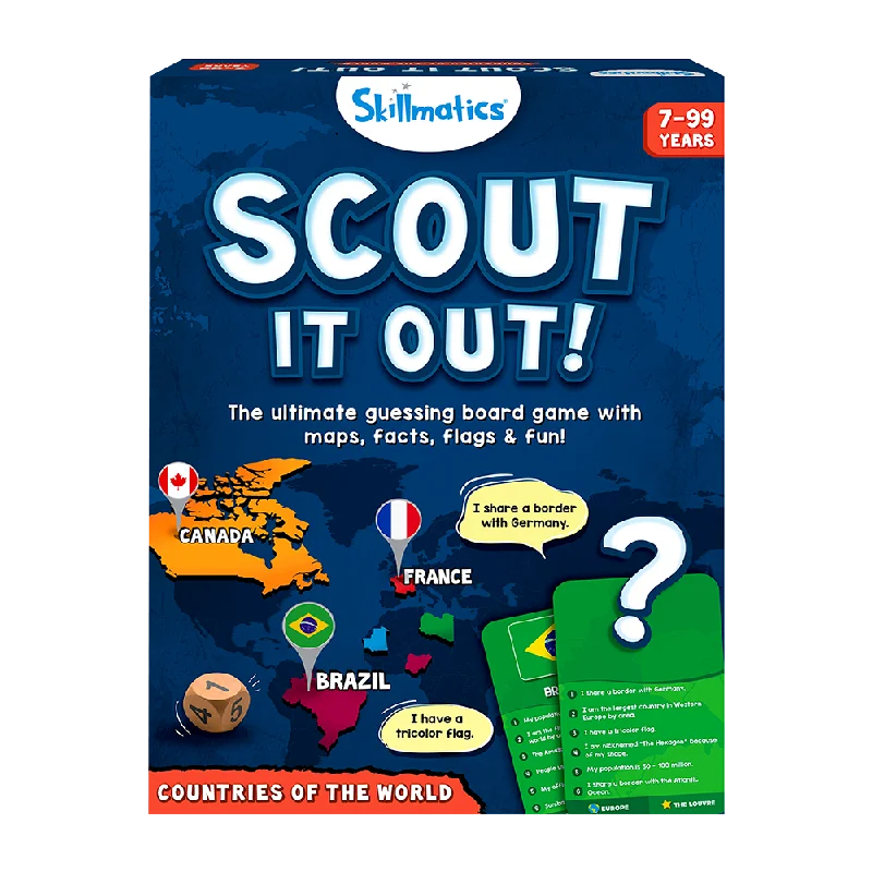 Addictive games Scout It Out Countries Educational Board Game