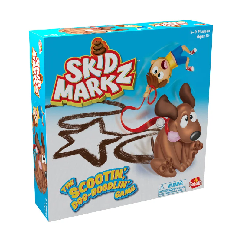 Fast-paced games Skid Markz Interactive Drawing Game by Goliath
