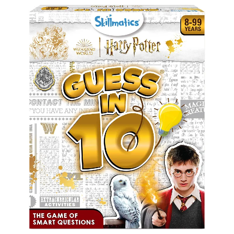 Strategic puzzles Skillmatics Guess in 10: Harry Potter Card Game