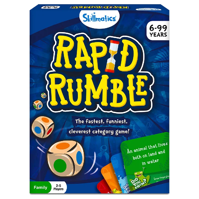 Competitive games Skillmatics Rapid Rumble Card Game