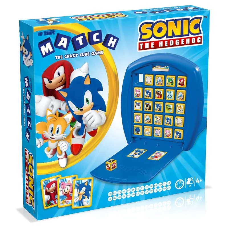 Challenging puzzles Sonic the Hedgehog Top Trumps Match Game