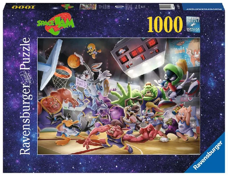 Addictive games Space-Jam Final Dunk 1000 Piece Warner Brothers Puzzle