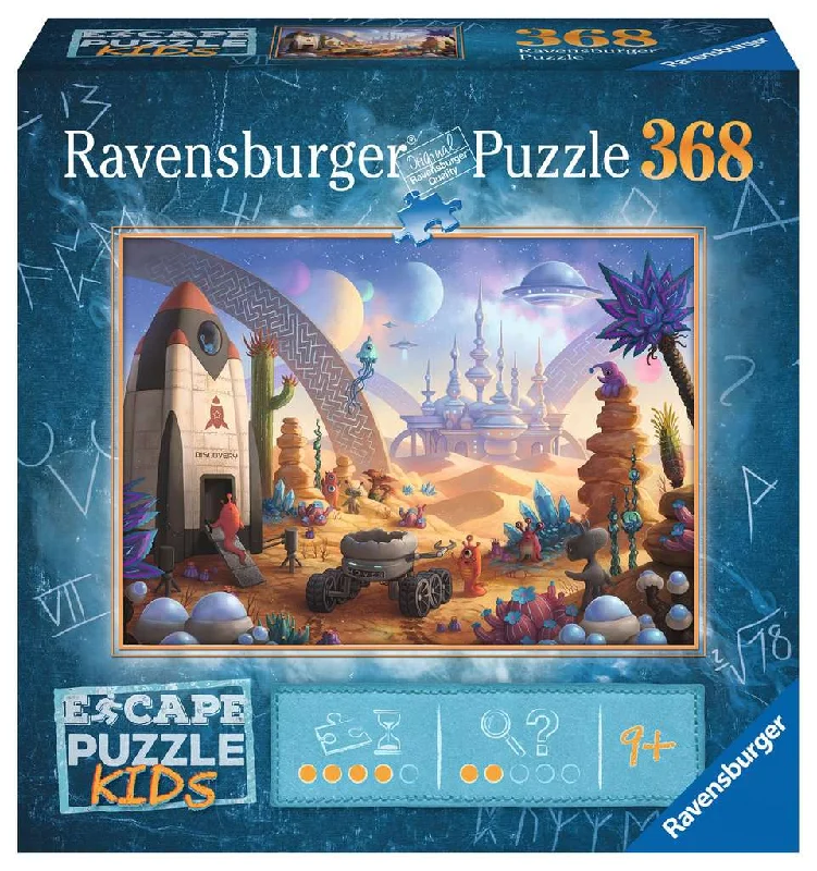 Intricate puzzles Space Station Strike 368 Piece Kids Escape Puzzle