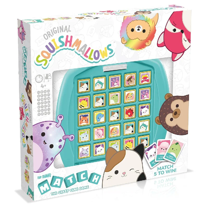 Logical puzzles Squishmallows Top Trumps Match Game