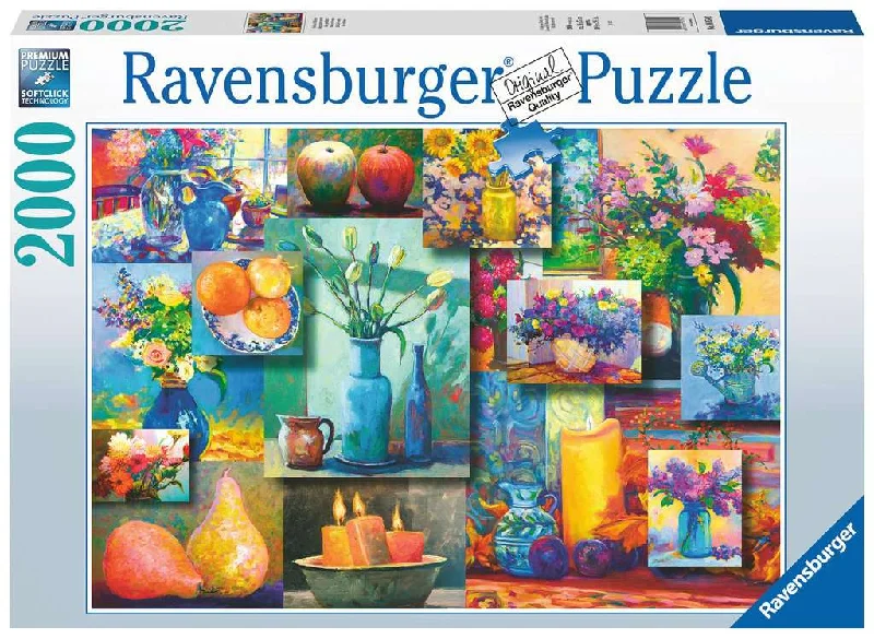 Thought-provoking puzzles Still Life Beauty 2000 Piece Puzzle