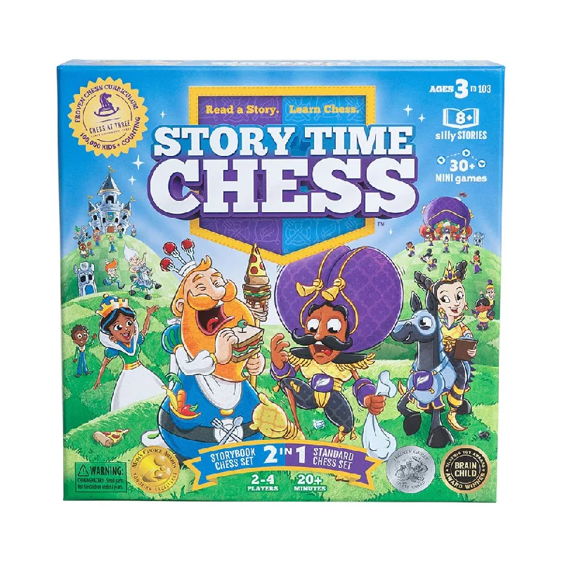 Logical puzzles Story Time Chess Game