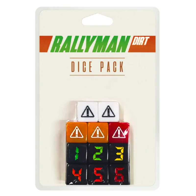 Engaging puzzlesSynapses Games Rallyman Dirt - 11 Custom Dice Pack for High-Octane Racing
