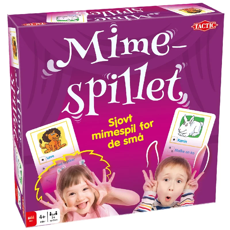 Age-appropriate puzzles Tactic Games Mimespillet