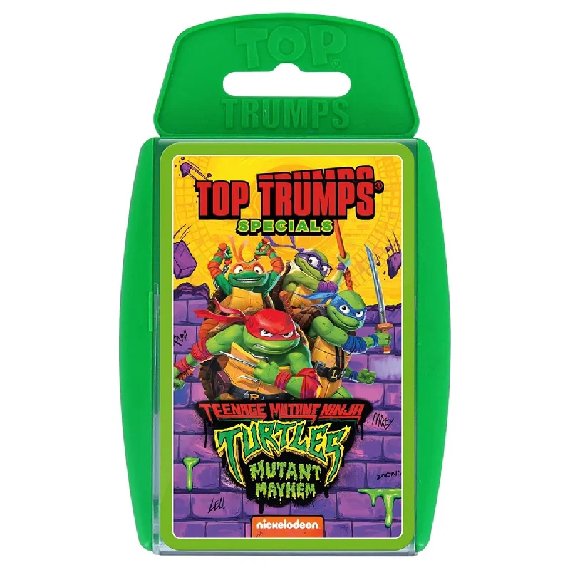 Fun gamesTeenage Mutant Ninja Turtles Top Trumps Specials Card Game