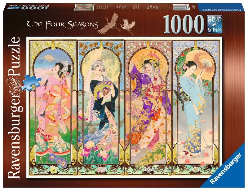 Multi-level puzzles The Four Seasons 1000 Piece Puzzle
