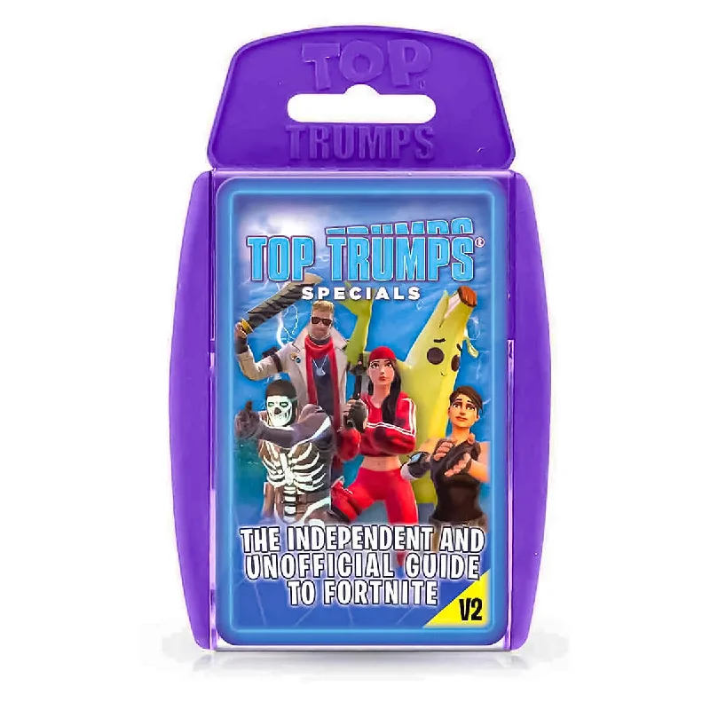Fast-paced games The Independent and Unofficial Guide to Fortnite V2 Top Trumps Specials Card Game