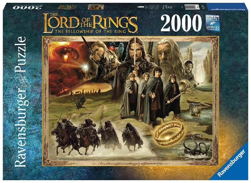 Fun gamesThe Lord of The Rings The Fellowship of The Ring 2000 Piece Puzzle