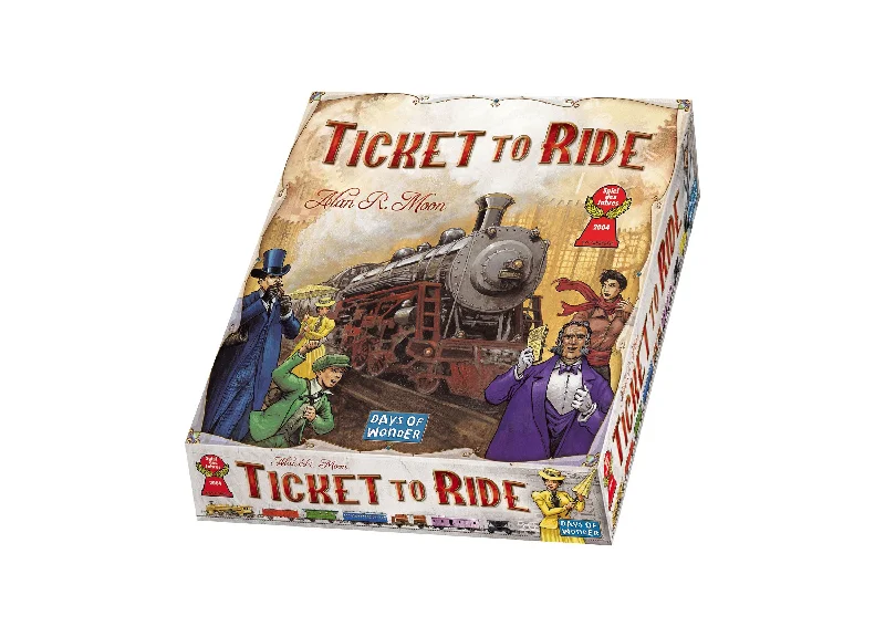 Engaging puzzlesTicket to Ride North American Adventure Board Game