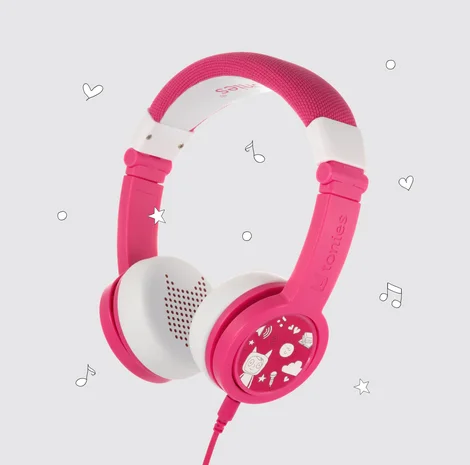 Age-appropriate puzzles Tonies Headphones Pink