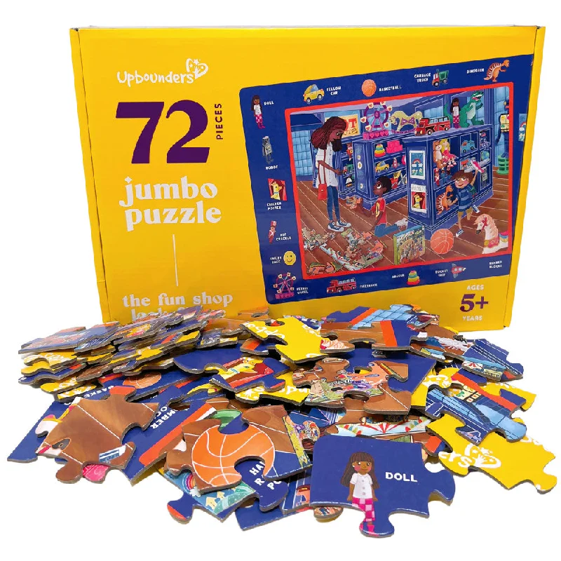 Strategic puzzles Upbounders The Fun Shop Look & See Jigsaw Puzzle - 72 pc