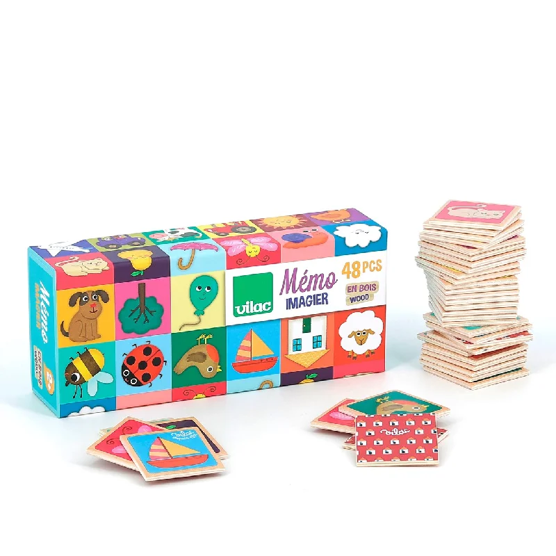 Age-appropriate puzzles Vilac Huskespil Sommer og Sol af Melusine Allirol