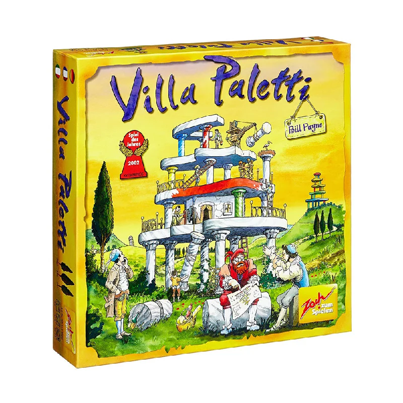 Age-appropriate puzzles Villa Paletti Family Strategy Board Game