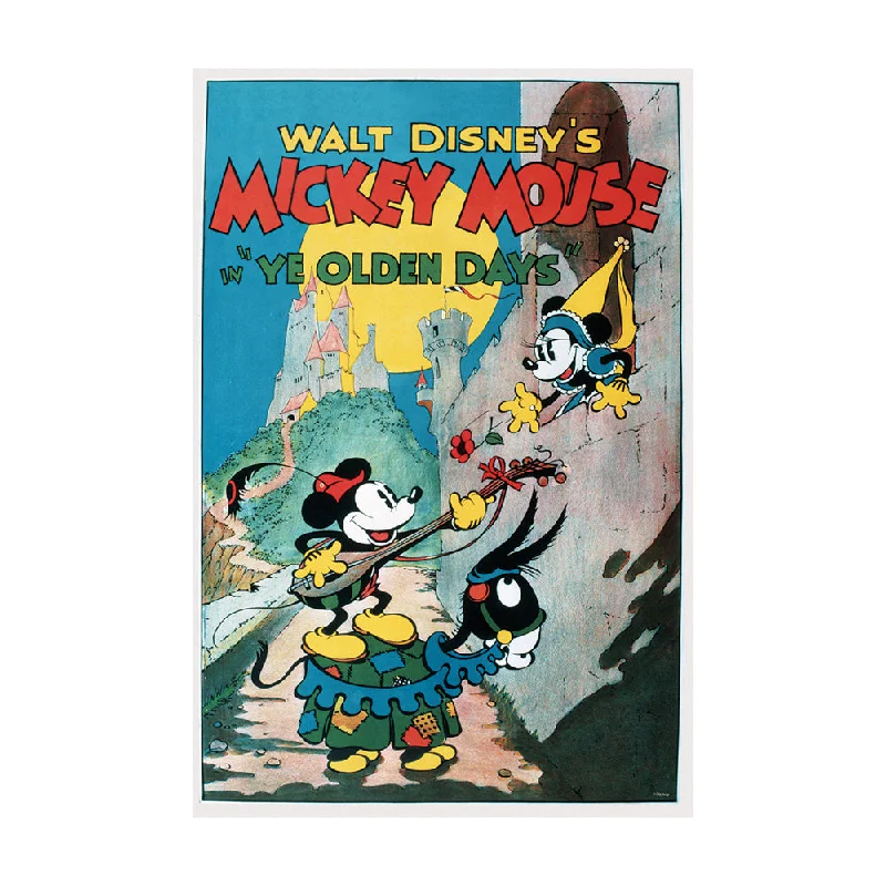Fun gamesDisney Mickey Mouse 'Ye Olden Days' 3D Lenticular Puzzle - 300 pc