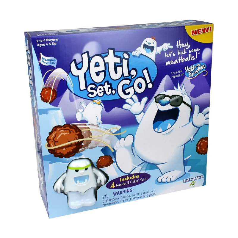 Strategic puzzles Yeti, Set, Go! Meatball Madness Family Board Game