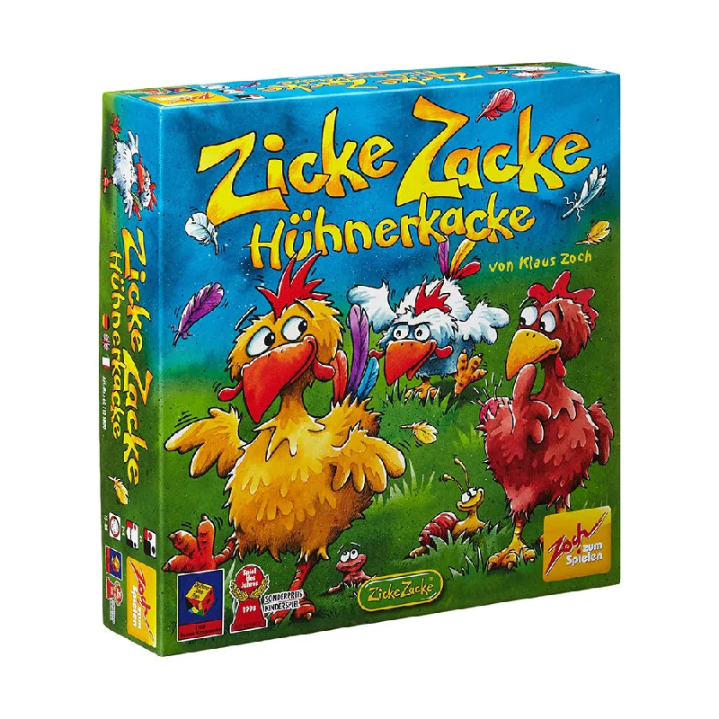 Addictive games Zicke Zacke Huhnerkacke Award-Winning Memory Board Game